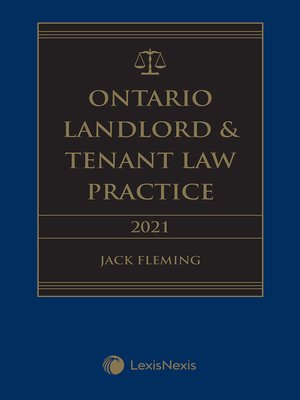cover image of Ontario Landlord & Tenant Law Practice